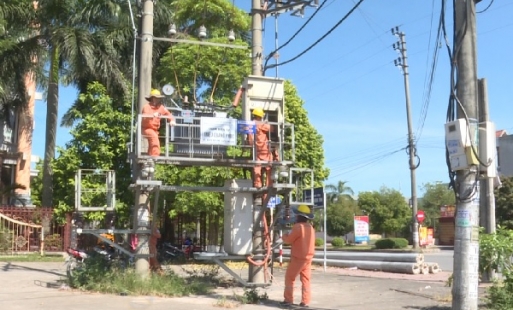 Hưng Yên: Nhiều nhiều trạm biến áp có actomat  tự động ngắt nguồn do quá tải vì nắng nóng