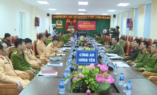 Hưng Yên dự hội nghị trực tuyến về tăng cường bảo đảm an toàn giao thông