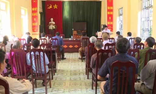 Phó Bí thư Thường trực Tỉnh ủy Đỗ Xuân Tuyên dự sinh hoạt chi bộ tại Tiên Lữ