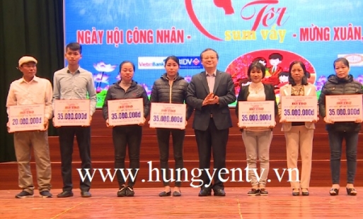 Hưng Yên tổ chức “Ngày hội công nhân - Tết sum vầy
