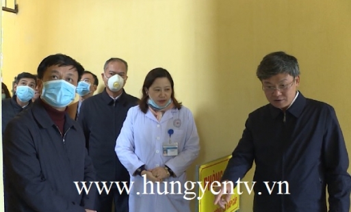 Phó Chủ tịch UBND tỉnh kiểm tra công tác phòng chống dịch bệnh viêm đường hô hấp cấp 