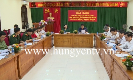 Hưng Yên sơ kết thực hiện quy chế dân chủ ở cơ sở, phong trào thi đua 