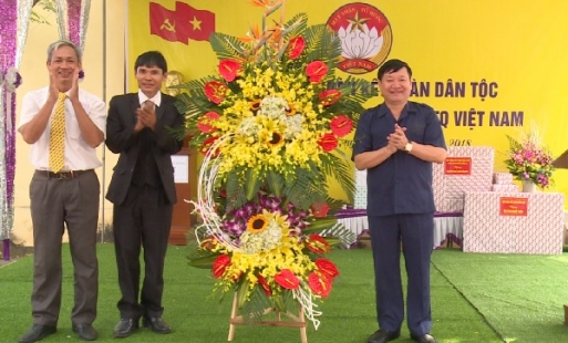 Chủ tịch UBND tỉnh dự ngày hội đại đoàn kết dân tộc ở khu dân cư Đồng Mỹ