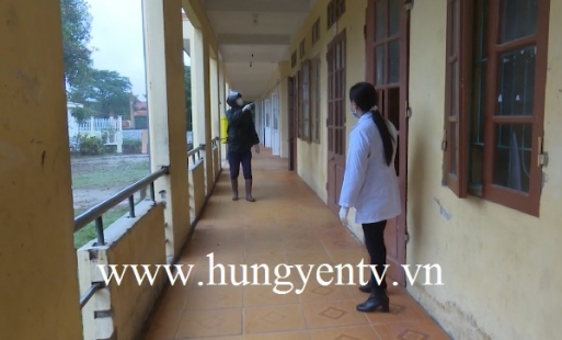 Văn Lâm, Tiên Lữ chủ động phòng chống dịch viêm đường hô hấp cấp