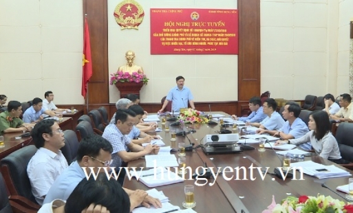 Thanh tra Chính phủ tổ chức hội nghị trực tuyến