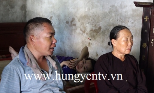 Một gia đình khốn khó, bệnh tật ở Yên Mỹ cần sự giúp đỡ
