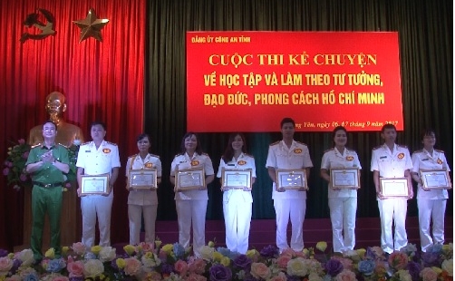 Công an tỉnh Hưng Yên thi kể chuyện học tập và làm theo Bác