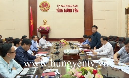  Bộ GTVT làm việc với Hưng Yên về quy hoạch tuyến đường sắt Lào Cai - Hà Nội - Hải Phòng