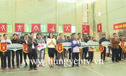Khai mạc giải bóng bàn cán bộ lãnh đạo và quản lý tỉnh Hưng Yên năm 2019