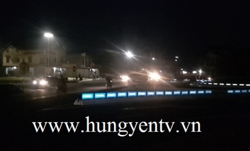 Đề nghị sớm bàn giao hệ thống chiếu sáng nút giao đường dẫn cầu Hưng Hà với quốc lộ 39A