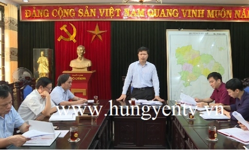 Kiểm tra công tác phòng chống tham nhũng, lãng phí tại Tiên Lữ, Yên Mỹ