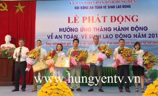 Hưng Yên phát động hưởng ứng tháng hành động về an toàn, vệ sinh lao động