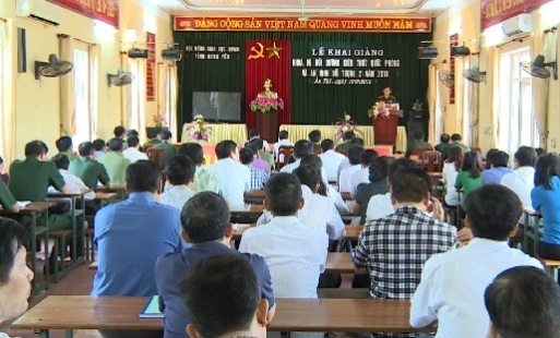 Hưng Yên khai giảng lớp bồi dưỡng kiến thức quốc phòng và an ninh đối tượng 2 năm 2018