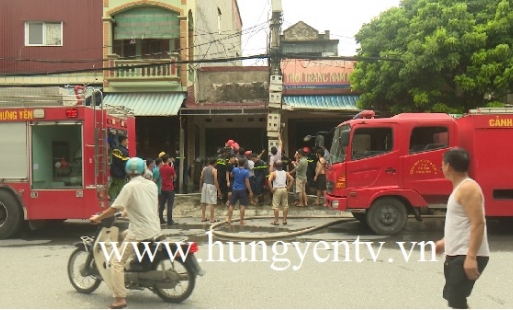 Hưng Yên xảy ra 16 vụ cháy trong 9 tháng