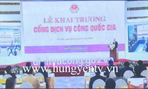 Khai trương Cổng dịch vụ công Quốc gia