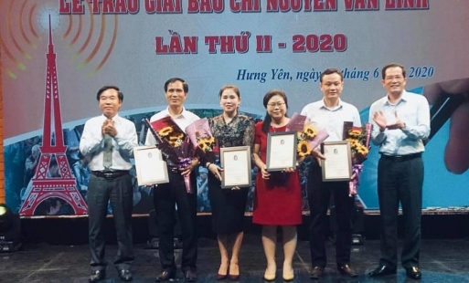 Hội Nhà báo Hưng Yên tổ chức trao giải Báo chí Nguyễn Văn Linh