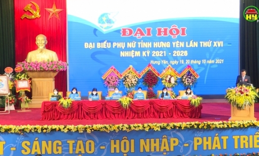 Khai mạc Đại hội đại biểu Phụ nữ tỉnh Hưng Yên lần thứ XVI 