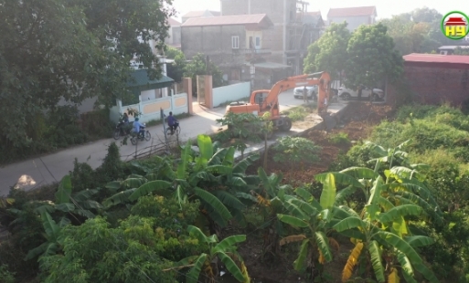 Xã Đồng Than giải tỏa vi phạm trên đất nông nghiệp