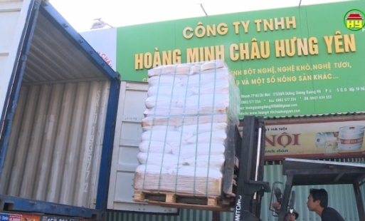 Xuất khẩu bột nghệ đỏ sang thị trường Nhật Bản