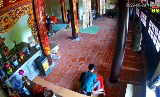 Tình trạng mất trộm tại đền chùa ở xã Tân Lập