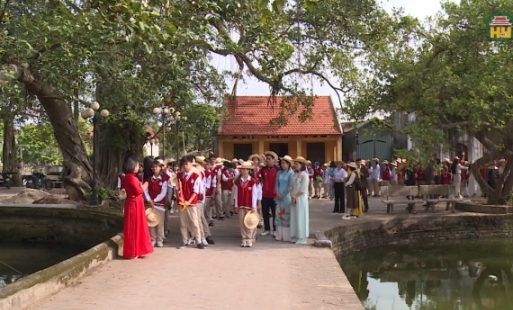 Giáo dục ngoại khóa “Nét đẹp làng cổ Đại Đồng” dành cho học sinh