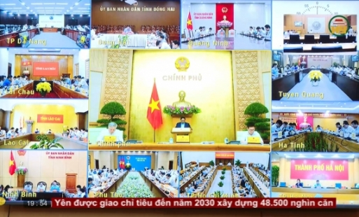 Hội nghị trực tuyến Chính phủ với các địa phương