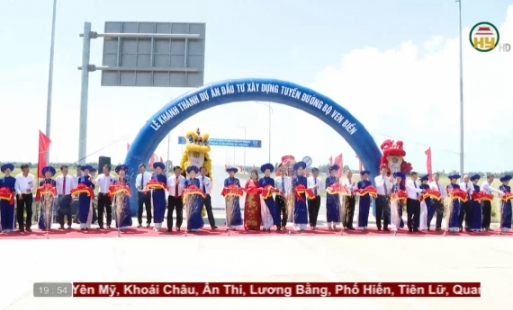 Khánh thành Dự án đầu tư xây dựng tuyến đường bộ ven biển