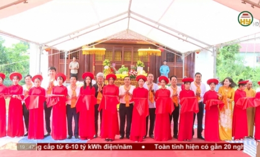 Khánh thành hậu cung đền Quốc mẫu Âu Cơ