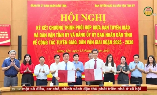 Ký kết chương trình phối hợp