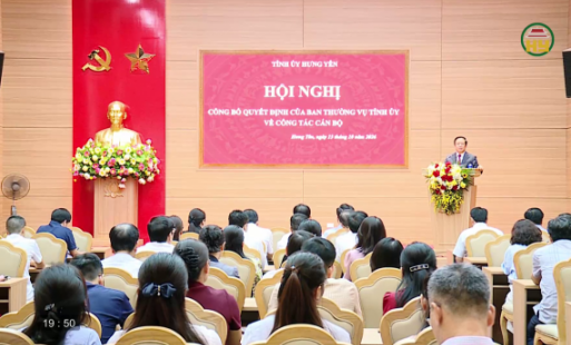 Hưng Yên có tân Trưởng ban Tuyên giáo Tỉnh ủy