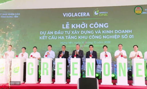 Khởi công Khu công nghiệp số 01