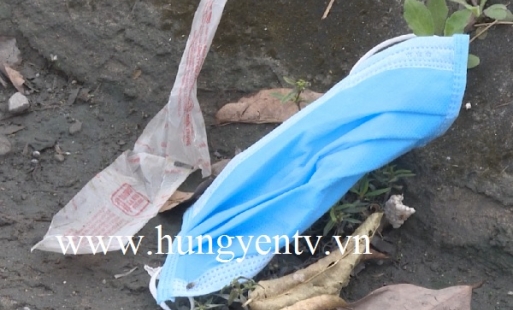 Khẩu trang y tế vứt bừa bãi: Cảnh bảo lây lan nhiều dịch bệnh