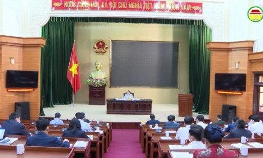 Ban cán sự Đảng UBND tỉnh họp với các thành viên