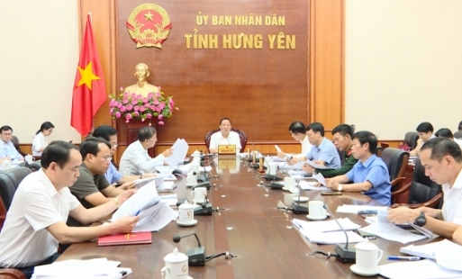 Giao ban các thành viên UBND tỉnh Hưng Yên về tình hình phát triển kinh tế xã hội năm 2024
