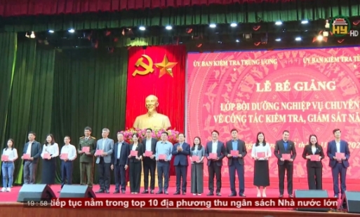 Bế mạc lớp bồi dưỡng nghiệp vụ kiểm tra, giám sát