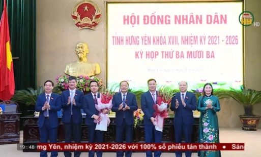 Đồng chí Phạm Quang Ngọc được bầu giữ chức Chủ tịch UBND tỉnh Hưng Yên