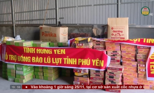 Hưng Yên hướng về đồng bào vùng lũ