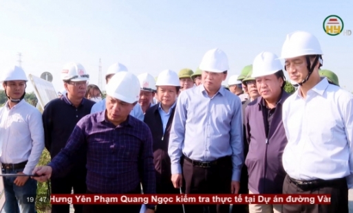 Kiểm tra tiến độ GPMB, thi công đường Vành đai 4