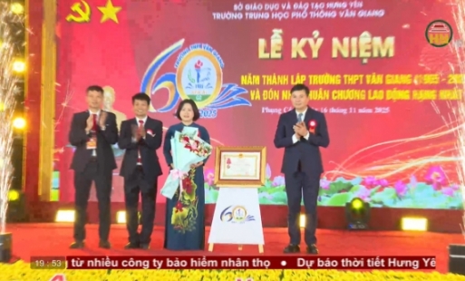  Kỷ niệm 60 năm thành lập trường THPT Văn Giang