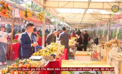 Sôi động Phiên chợ Cam Hưng Yên 2025