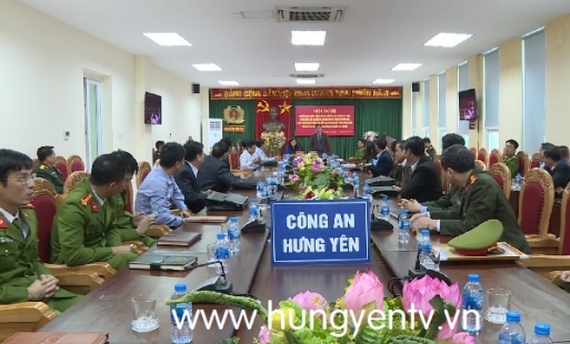 Hưng Yên tham dự trực truyến về phong trào toàn dân bảo vệ an ninh Tổ quốc