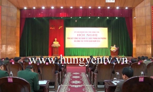 Hưng Yên tổng kết công tác quân sự, quốc phòng địa phương năm 2019