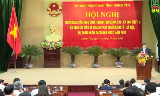 Hội nghị giao kế hoạch phát triển kinh tế - xã hội và dự toán ngân sách nhà nước năm 2021