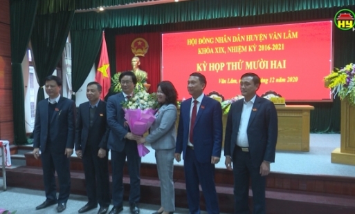 Kỳ họp thứ 12, HĐND huyện Văn Lâm khóa XIX