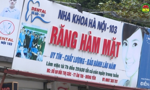 Đóng cửa 15 cơ sở răng hàm mặt không có giấy phép ở huyện Ân Thi