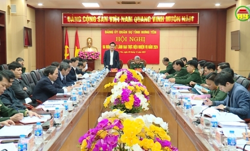 Lãnh đạo thực hiện nhiệm vụ quân sự năm 2024