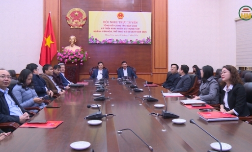 Triển khai nhiệm vụ trọng tâm ngành Văn hoá, Thể thao và du lịch năm 2025