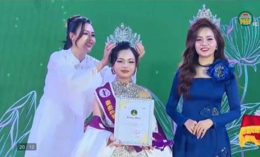 Chung kết cuộc thi Hoa hậu áo dài bản sắc Việt Nam