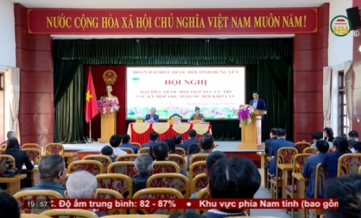 Đại biểu Quốc hội tiếp xúc cử tri tại xã Như Quỳnh