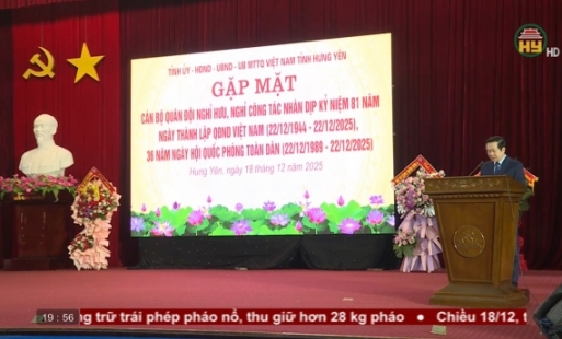 Gặp mặt cán bộ Quân đội nghỉ hưu, nghỉ công tác